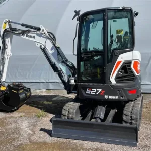 Mini Pelle Bobcat E27Z + Engcon + 4 godets